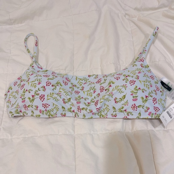 J.Crew NWT scoopneck bikini top size XL - Picture 3 of 8